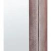 Beliani Sieninis veidrodis CULAN 60 cm x 160 cm, veliūras, rožinis