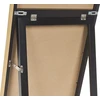 Beliani Pastatomas veidrodis TORCY 140 cm auksinis