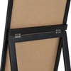 Beliani Pastatomas veidrodis CHATILLON 150 cm Juodas
