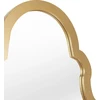Beliani Pastatomas veidrodis CHATILLON 150 cm auksinis