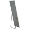 Beliani Pastatomas veidrodis BEAUVAIS 156 cm metalinis sidabrinis