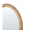 Beliani Pastatomas veidrodis MONTOT 150 cm natūralaus rotango