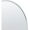 Beliani Pastatomas veidrodis BAGNOLET 150 cm, metalinis, sidabrinis