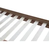 Beliani Lova POISSY 160 x 200 cm tamsaus uosio