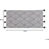 Beliani Kilimas TUZLA rudas 80 x 150 cm medvilninis