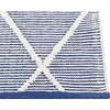 Beliani Kilimas SYNOPA mėlynas 80 x 150 cm medvilninis