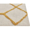 Beliani Kilimas BEYLER baltas 160 x 230 cm medvilninis