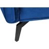 Beliani 4 vietų sofa AURE, aksominė, tamsiai mėlyna