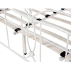 Beliani Metalinė lova ANTLIA 140 x 200 cm balta