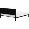Beliani Metalinė lova CLAMART 160 x 200 cm Pilka