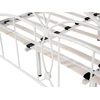 Beliani Metalinė lova ANTLIA 160 x 200 cm balta