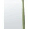 Beliani Sieninis veidrodis PARNAY 45 cm 146 cm Metallinis Alyvuogių spalvos