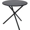 Beliani Metalinis sodo stalas, Ø 48 cm