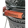 Beliani Mini anglies kepsninė KAMADO keramikinė, juoda