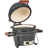 Beliani Mini anglies kepsninė KAMADO keramikinė, juoda