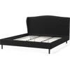 Beliani Lova COLMAR 180 x 200 cm Juoda