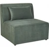 Sofa Beliani Vieno asmens modulis LEMVIG žalias velvetas