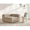 Sofa Beliani Kampinis modulis ARDAL Dešininis šviesiai rudas velvetas