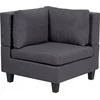 Sofa Beliani Kampinis modulis UNSTAD tamsiai pilkas