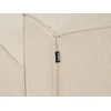 Beliani Kairinis modulinis kampinis sofa ARDAL, smėlio spalvos