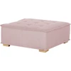 Sofa Beliani Modulinis 4 vietų poilsio komplektas TIBRO rožinės spalvos