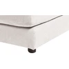 Beliani Trivietė kampinė sofa LOFOTEN kreminės spalvos kairinė