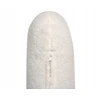 Beliani Trivietė kampinė sofa SIMOS Boucle balta kairinė