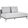 Beliani Trivietė kampinė sofa MYKEN šviesiai pilka, dešininė