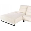 Beliani 4 vietų kampinė sofa IKAST, velveto audinys, smėlio spalvos, dešininė