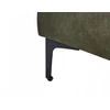 Beliani 4 vietų kampinė sofa KIRUNA, veliūras, tamsiai žalia, dešininė