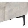Beliani 4 vietų kampinė sofa KIRUNA, veliūras, šviesiai smėlio spalvos, dešinė pusė