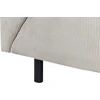Beliani 4 vietų kampinė sofa LUNNER, veliūras, šviesiai pilka, kairinė