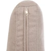 Beliani 4 vietų kampinė sofa KOHLO smėlio/pilkos spalvos, kairinė