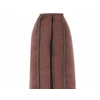 Beliani Kampinė sofa ALTAN, 3-vietė, bordo spalvos, kairinė