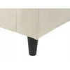 Beliani Trivietė kampinė sofa ELVENES, šviesiai smėlio spalvos