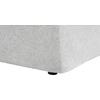 Beliani Trivietė kampinė sofa SVANSELE pilka, kairinė