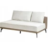 Beliani Trivietė kampinė sofa MYKEN, nebalinta, kairinė