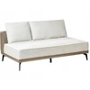 Beliani Trivietė kampinė sofa MYKEN kreminės baltos spalvos, dešininė