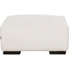 Beliani LUNGO 4 vietų kampinė sofa, velvetas, kreminė balta, dešininė