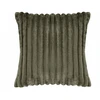 Beliani Išskleidžiamas trijų vietų kampinė sofa ABACKA, velvetinis, žalias, su daiktadėže, dešininė