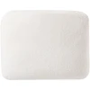 Beliani 5 vietų kampinė sofa OSLO Boucle balta su pufu, kairinė