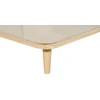 Beliani Trijų vietų kampinė sofa SIMOS, velvetinė, šviesiai smėlio spalvos, kairinė