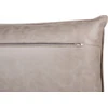 Beliani Trivietė kampinė sofa GALLO, eco zomšas, šviesiai ruda, kairinė