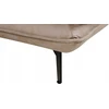 Beliani Trivietė kampinė sofa GALLO, eco zomšas, šviesiai ruda, kairinė