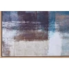 Beliani abstraktus drobės spaudinys rėmelyje 83 x 103 cm Daugiaspalvis PULSANO