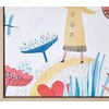 Beliani Drobė BIBBIENA su vaikišku motyvu 63 x 99 cm, spalvota