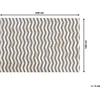 Beliani Kilimas BAGGOZE tamsiai pilkas 160 x 230 cm natūrali oda