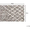 Beliani Kilimas AKDERE pilkas 140 x 200 cm natūrali oda