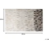 Beliani Kilimas MALDAN smėlinės spalvos 160 x 230 cm natūrali oda