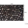 Beliani Kilimas BANDIRMA rudas 160 x 230 cm natūrali oda